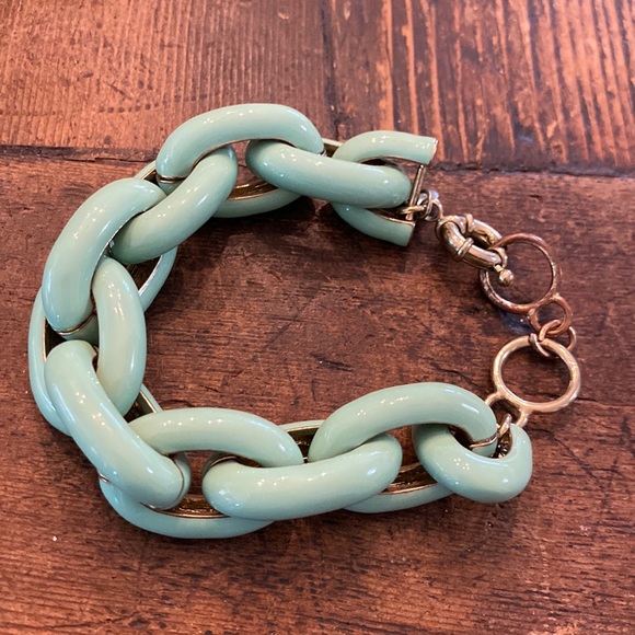 J Crew Teal Bracelet - Picture 1 of 8